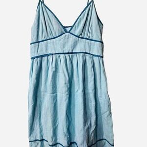 Forever 21 Teal Sleeveless Dress